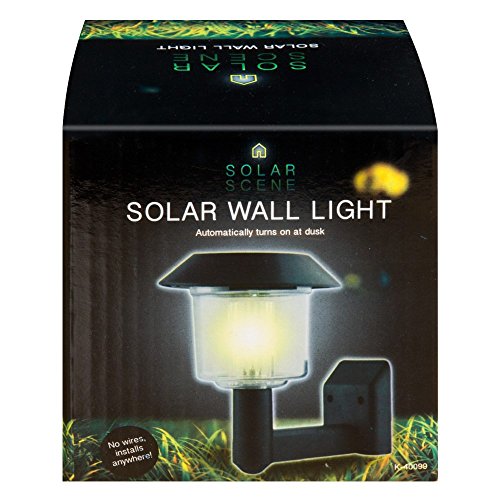 Stalwart K-40099 Solar Wall Light - Bargain Genie