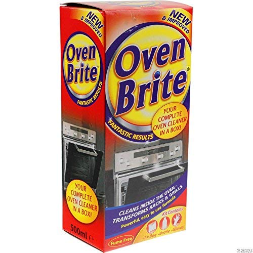 3X Oven Brite - 500ML - Bottle Bag & Gloves Included - Complete Oven Cleaner - Bargain Genie