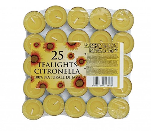 CB Import Citronella Tea Lights (Set of 50)