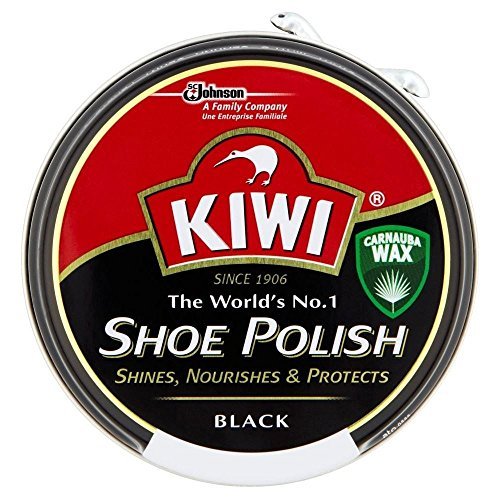 3 X Kiwi Shoe Polish Black (50ml) - Bargain Genie