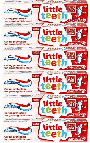 Aquafresh Toothpaste Little Teeth 3-5 Years 50ml Parent - Bargain Genie