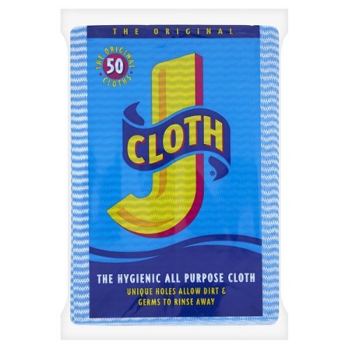 J Cloth Blue - 2 x 50s - Bargain Genie