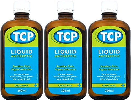 TCP Antiseptic Liquid 200ml x 3 Packs