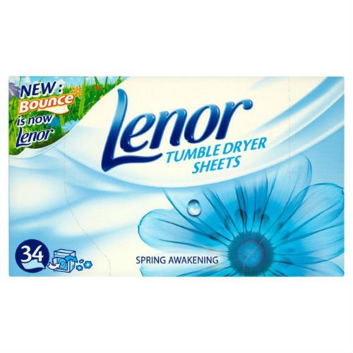 Lenor Tumble Dryer Sheets Spring Awakening 34 per pack Case of 6 - Bargain Genie