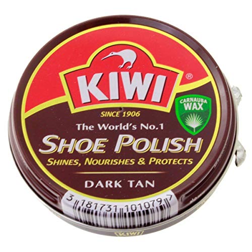 Kiwi Dark Tan Shoe Polish 50Ml x 4 Tins by Kiwi - Bargain Genie