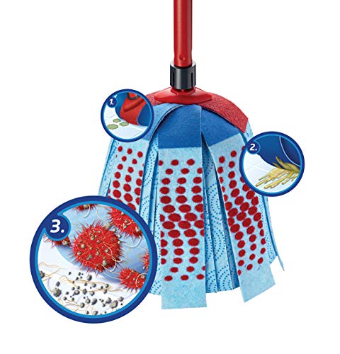 Vileda Supermocio 3 Action Mop with Extra Refill-Parent - Bargain Genie