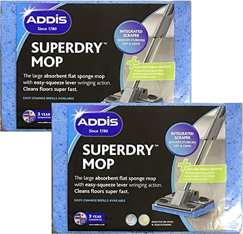 2 X Addis Superdry Mop Refill - Bargain Genie