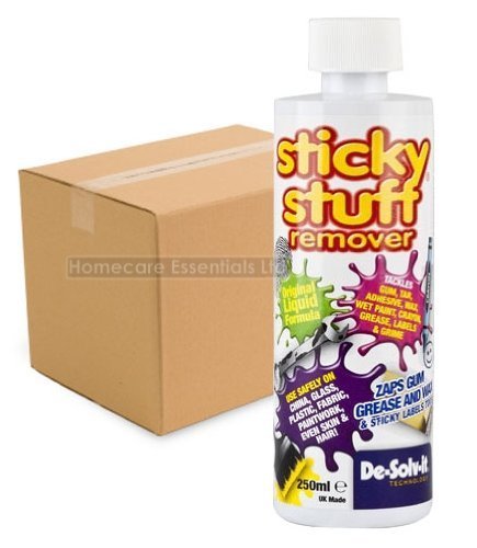 Case of 6 x Mykal De-Solv-It Sticky Stuff Remover 250ml - Bargain Genie