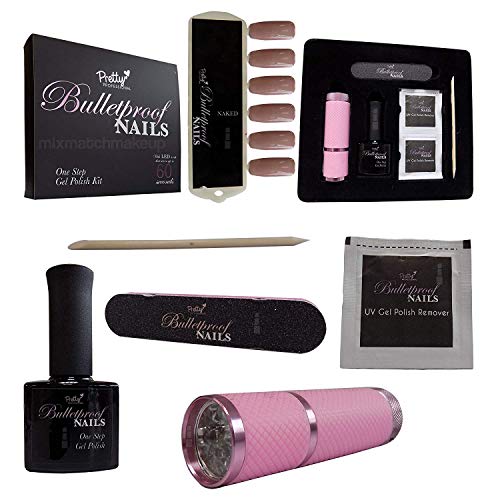 Pretty Professional Bulletproof Nails Gel Polish Kit - A Choice of 6 Colours - Bargain Genie