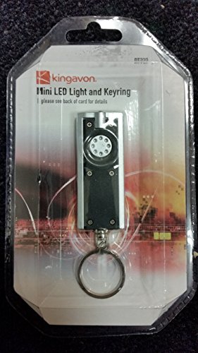 Kingavon BB-RT322 Mini LED Light and Key Ring - Bargain Genie