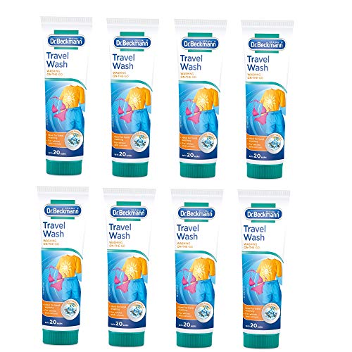 8x Dr. Beckmann Non-Bio Travel Wash 100ml - Bargain Genie