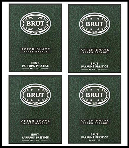 BRUT Original Aftershave, 4 x 100ml, Individually Boxed. - Bargain Genie