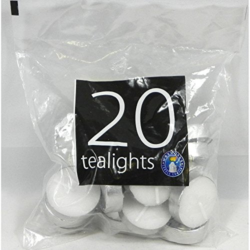 Candles Tea Lights Pack of 20 - Bargain Genie