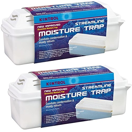 Pack of 2 x Kontrol Streamline Moisture Absorber Traps - Bargain Genie