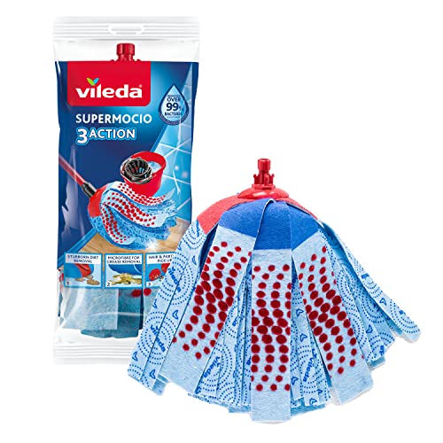 Vileda Supermocio 3 Action Mop Refill XL - Bargain Genie