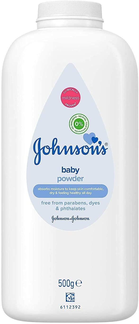 Johnson's Unisex-Baby powder 3 pack (1500g)