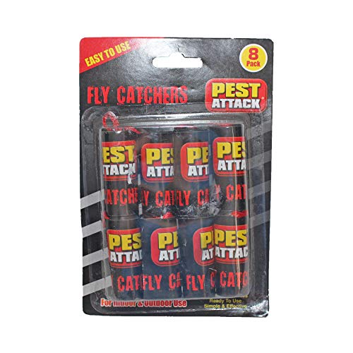 PMS International Garden/Allotment Plant Accessories - Pest Attack Fly Catchers 8 Pack - Bargain Genie