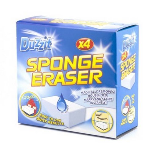 Duzzit Sponge Eraser - Stain and Mark Remover (Pack of 8) - Bargain Genie