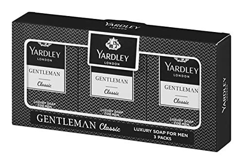 Yardley London Gentleman Classic Bar Soap Tripack, 90 g (Pack of 1) - Bargain Genie