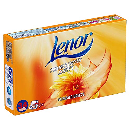 Lenor Fabric Softener Tumble Dryer Sheets 408 Sheets (12 x 34 pack)