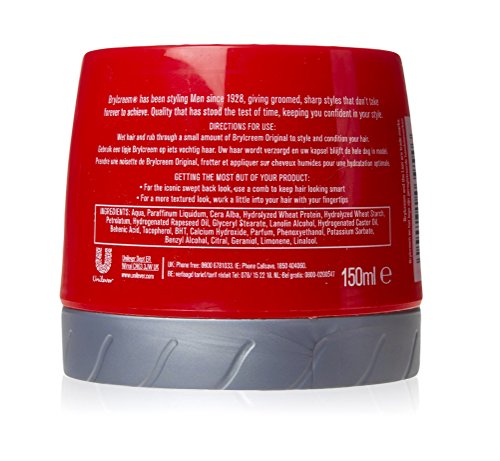 Brylcreem Original Red Hair Cream, 250 ml, Pack of 6 - Bargain Genie