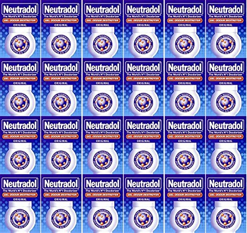 TWENTY FOURS PACKS of Neutradol Air Freshener Gel Original 140g