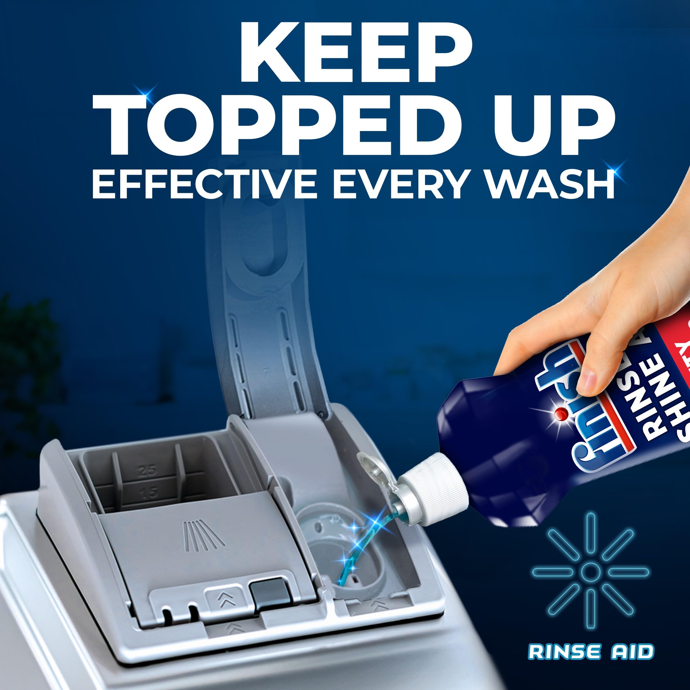 Finish Dishwasher Cleaner Rinse Aid