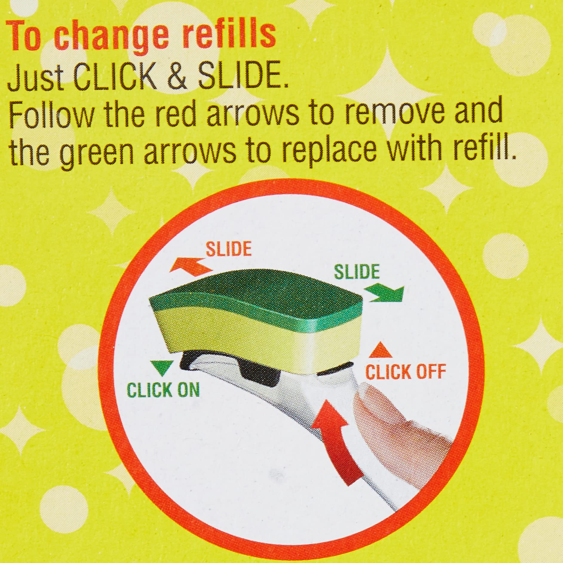 Dishmatic General-Purpose Washing-Up Sponge Refill